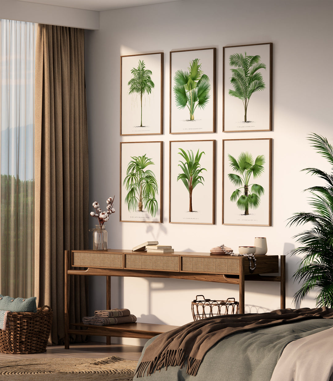 Trithrinax Brasiliensis Palm Print